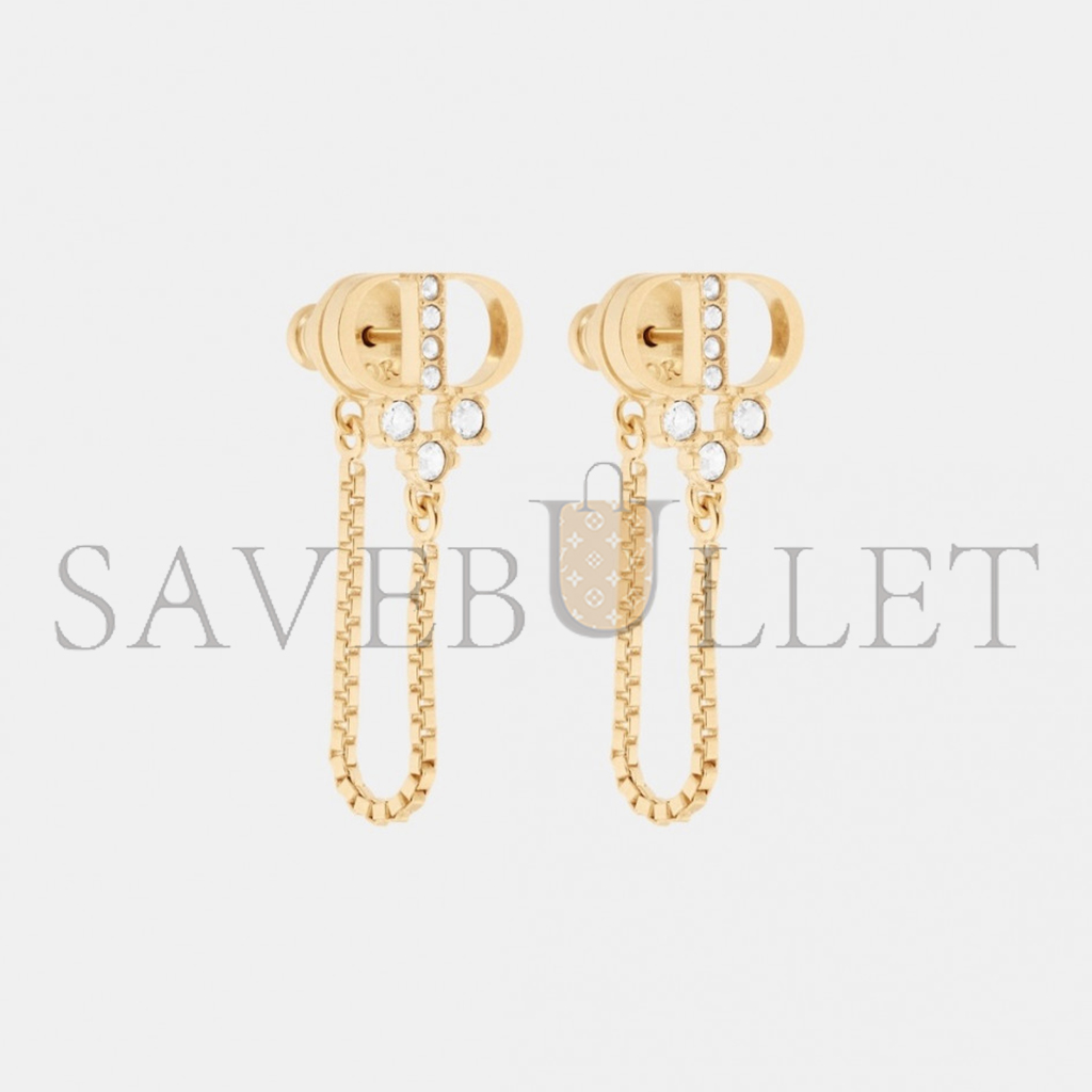 DIOR PETIT CD EARRINGS E1746PTCCY_D301